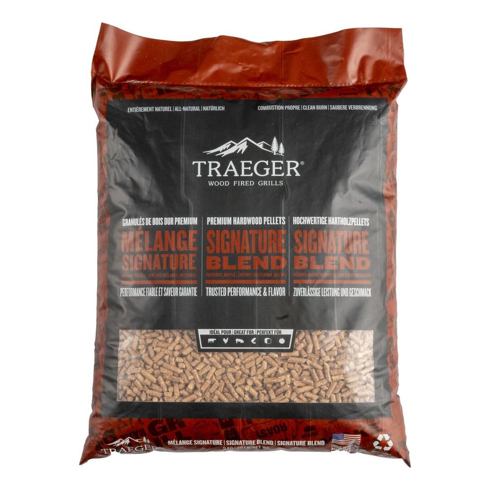 Traeger Signature Blend Pellets 9 Kg Bag