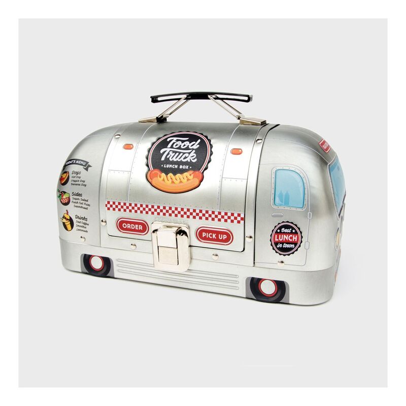 Suck UK Food Truck Lunch Tin Box Suck UK Food Truck Lunch Tin Box