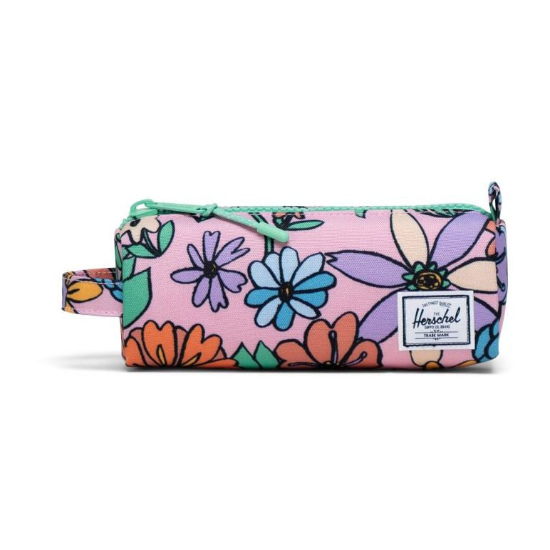 Herschel Settlement Pencil Case - Flower Daze Romance Rose