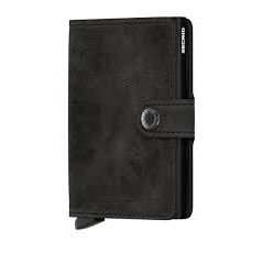 Secrid Miniwallet - Vintage Leather - Black