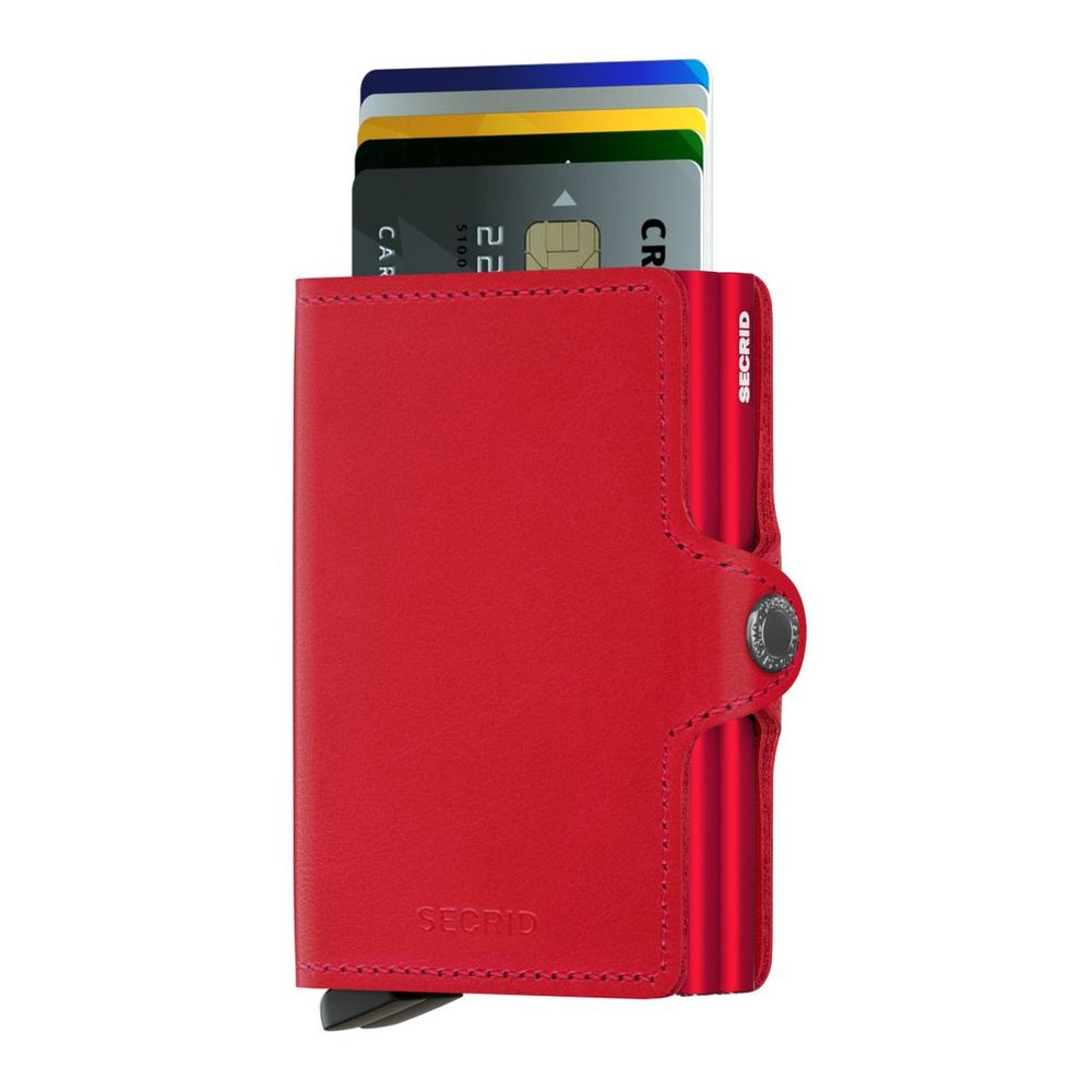 Secrid Twinwallet - Original Leather - Red