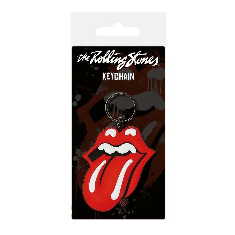 Pyramid Posters The Rolling Stones Tongue Rubber Keychain Pyramid Posters The Rolling Stones Tongue Rubber Keychain