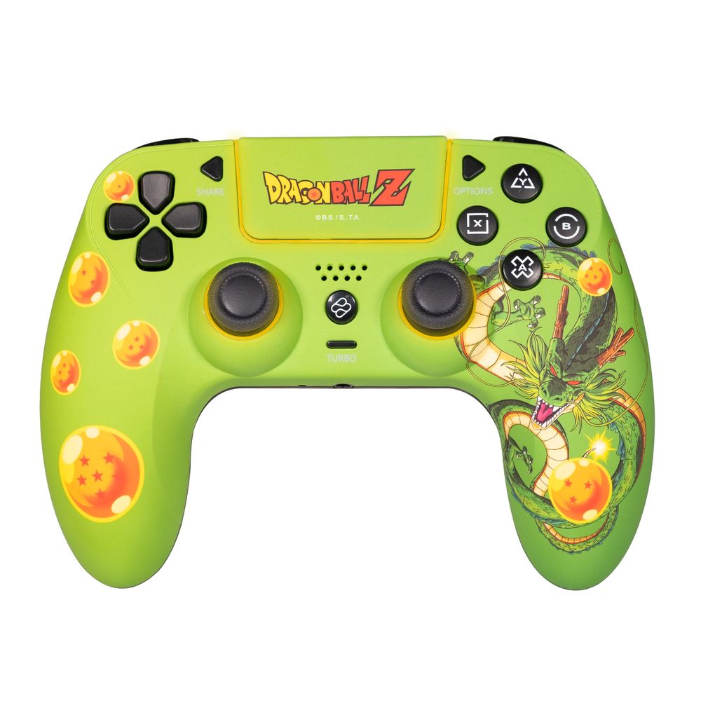 FR-TEC Dragon Ball Shenron Wireless LED Light Dualshock Controller For PS4 & PC