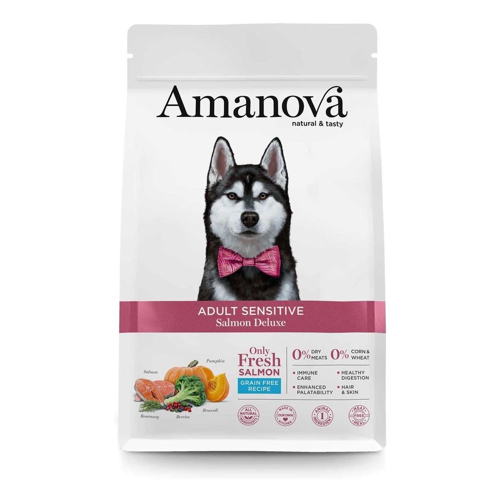 Amanova Dry Adult Sensitive Salmon Deluxe - 2kg