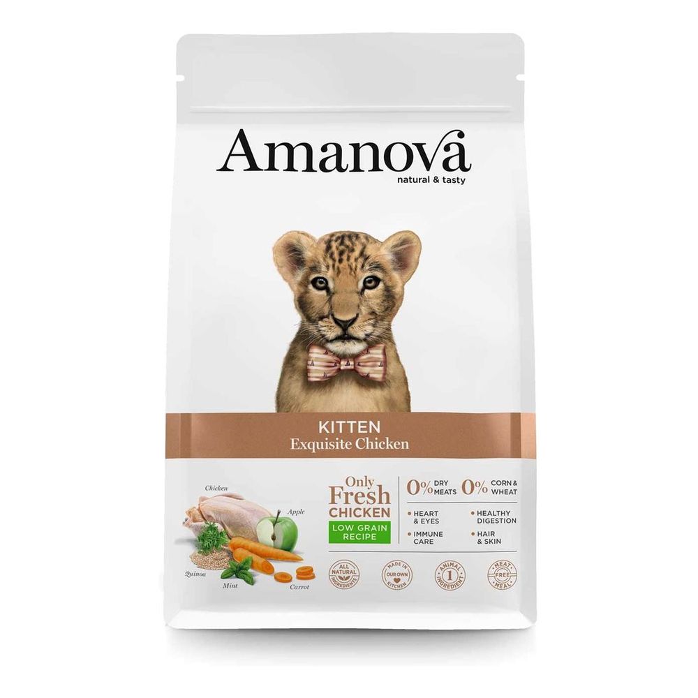 Amanova Dry Kitten Exquisite Chicken - 300g