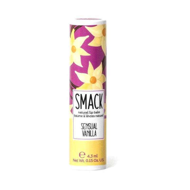 Legami Smack Natural Lip Balm - Sensual Vanilla Legami Smack Natural Lip Balm - Sensual Vanilla
