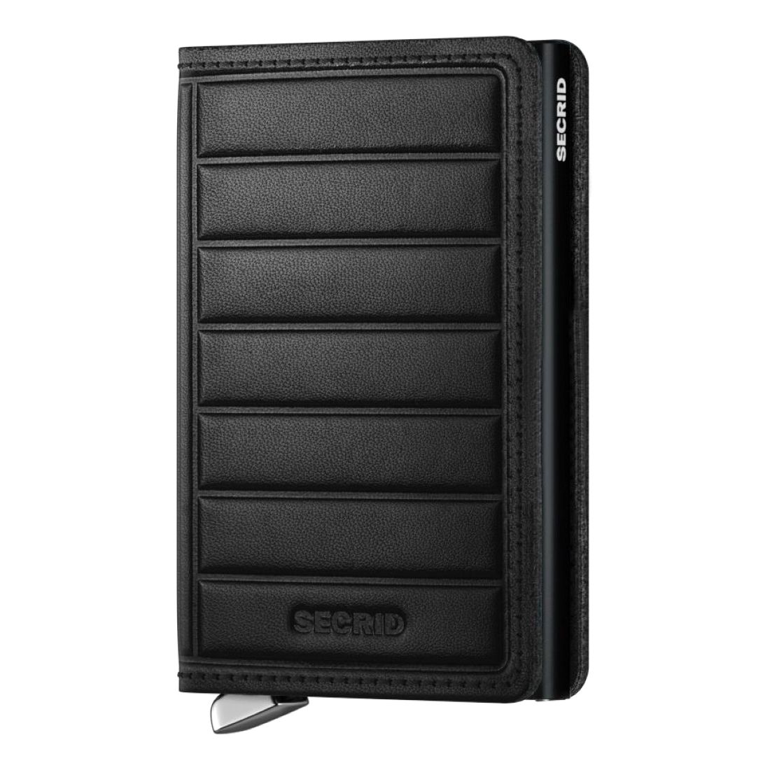 Secrid Slimwallet - Emboss Leather (Lines) - Black