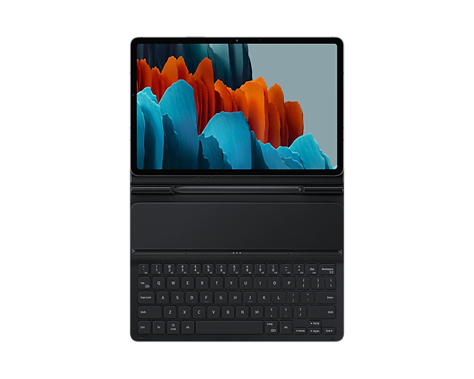 Samsung Book Cover Keyboard Slim Black for Galaxy Tab S7