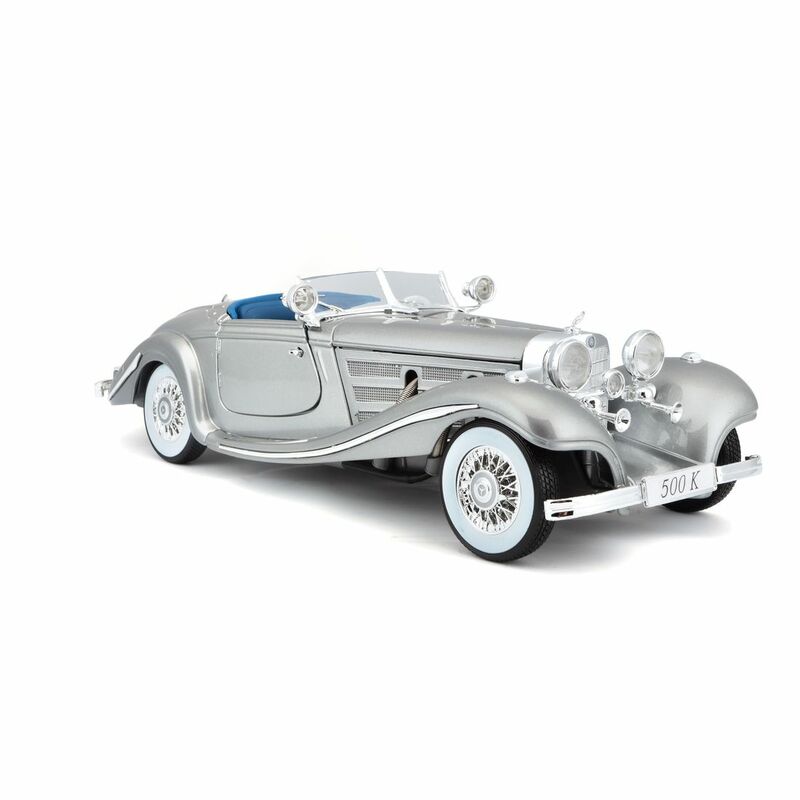 Maisto 1936 Mercedes Benz 500 K Typ Special Roadster 1/18 Premier Edition Diecast Model