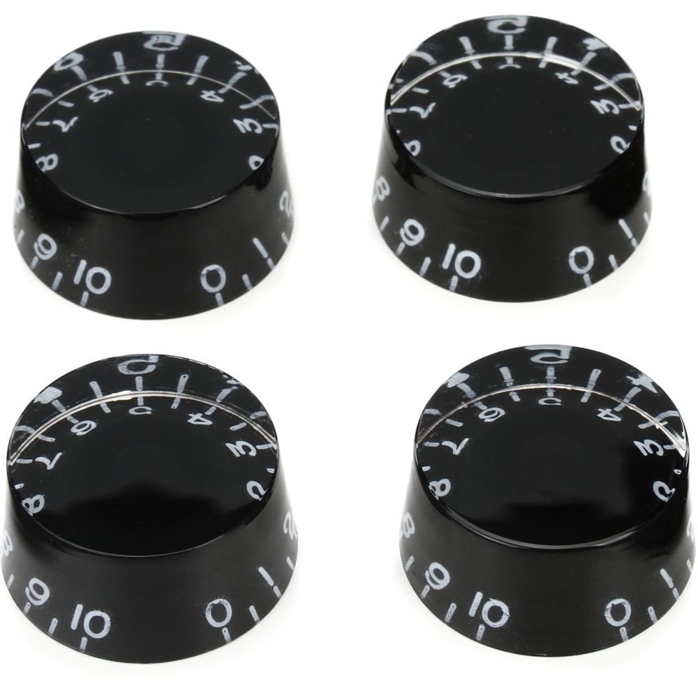 Gibson Speed Knobs Black 4/Pkg