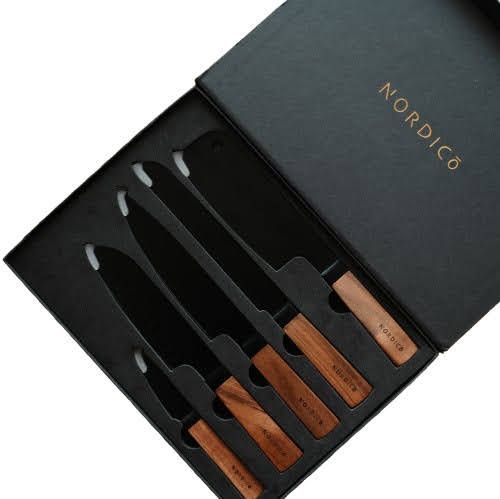Nordico Stainless Steel Kitchen Knives (Set of 5)