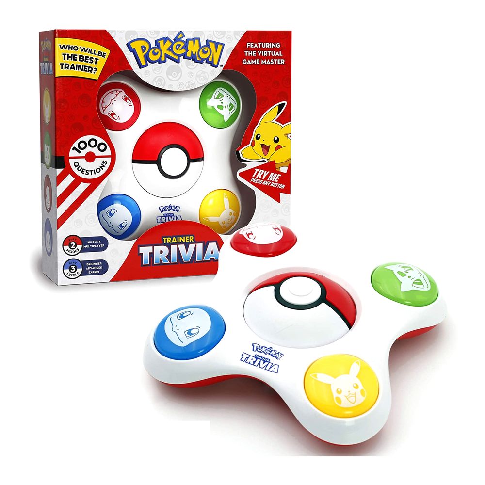 Zanzoon Pokémon Trainer Trivia True Or False Electronic Game