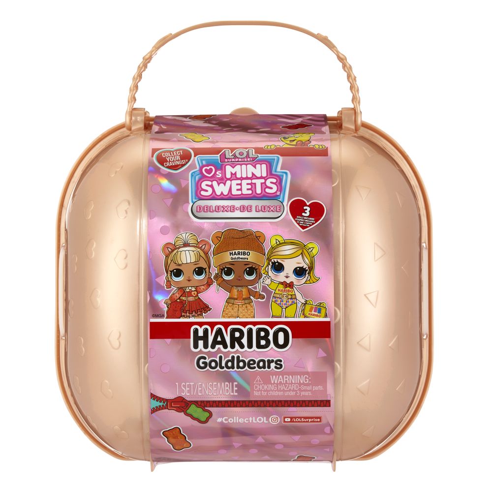 L.O.L. Surprise Loves Mini Sweets X Haribo Deluxe Goldbears Dolls Set (Set of 3)