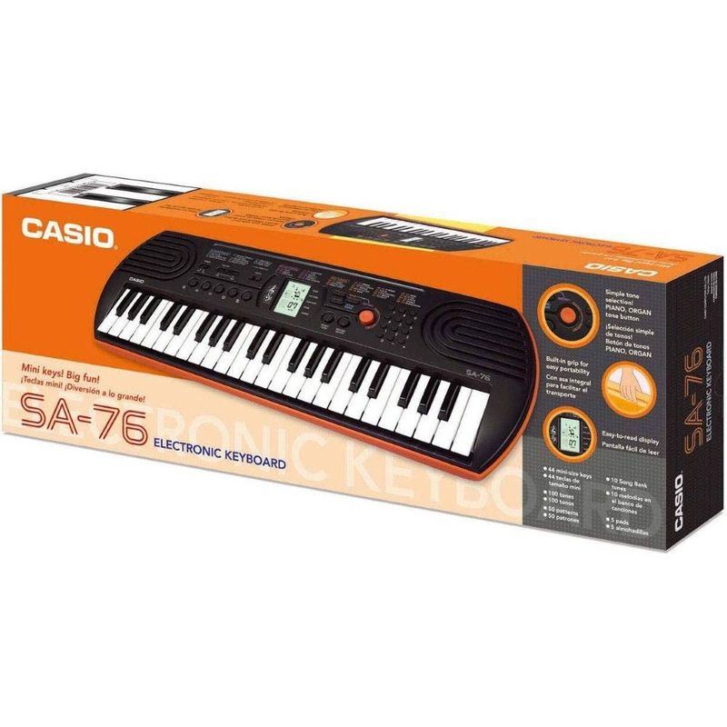 Casio SA76 44-Key Mini Electric Keyboard