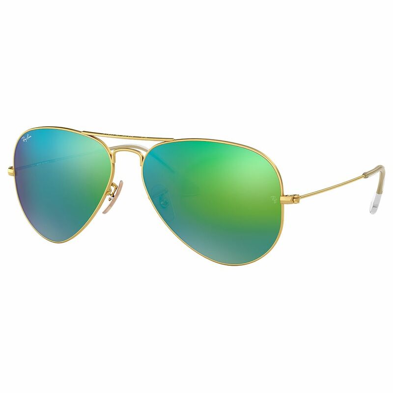 Ray-Ban RB3025 112/19 55 Gold/Green Sunglasses Ray-Ban RB3025 112/19 55 Gold/Green Sunglasses