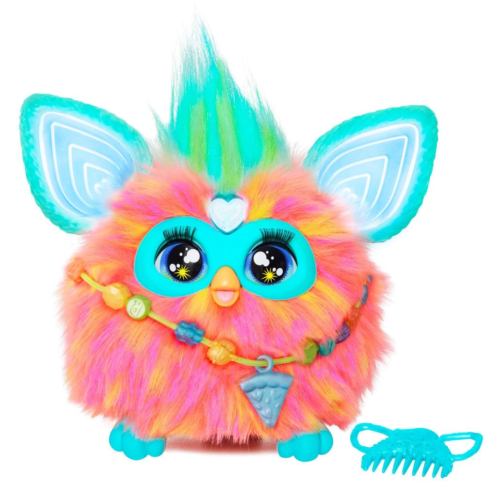 Furby Coral Furby 9-Inch Plush Toy