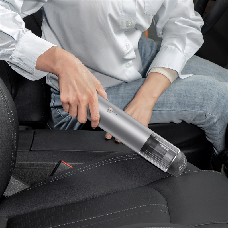 Baseus A3 Car Vacuum Cleaner (15000pa) - Silver