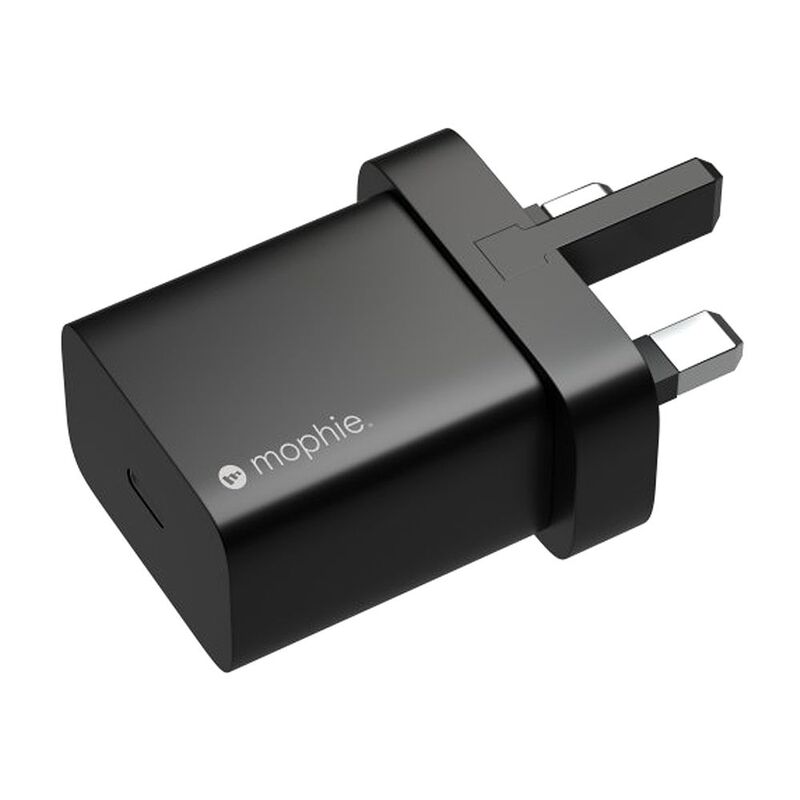 Mophie USB-C 20W Wall Adapter Black (UK Plug) Mophie USB-C 20W Wall Adapter Black (UK Plug)
