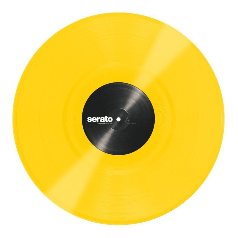 Serato DJ Control Vinyl - Yellow