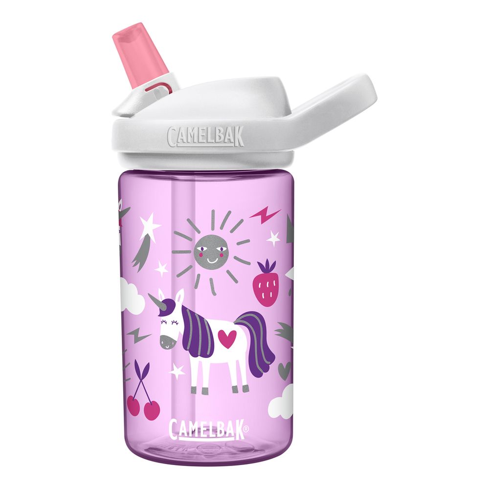 Camelbak Eddy + Kids Water Bottle 14oz - Unicorn Party 410ml