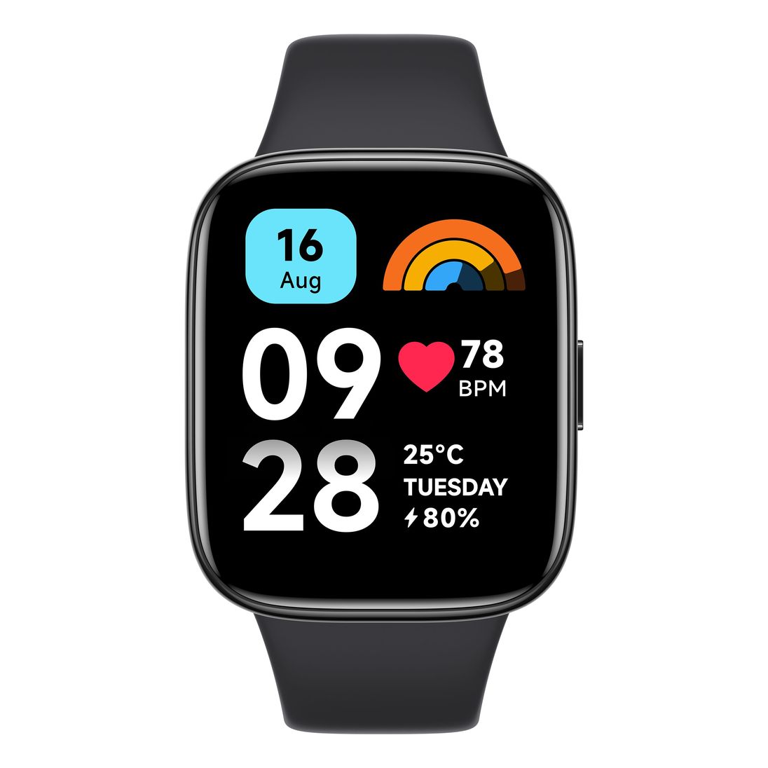 Xiaomi Redmi Watch 3 Active Smartwatch - Black