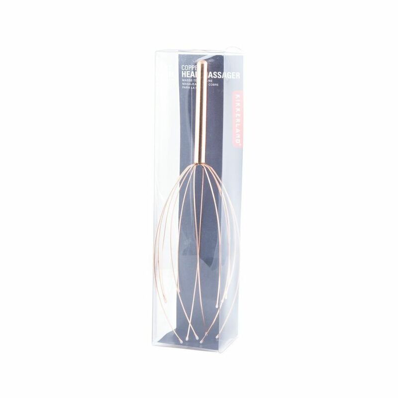 Kikkerland Head Massager Copper