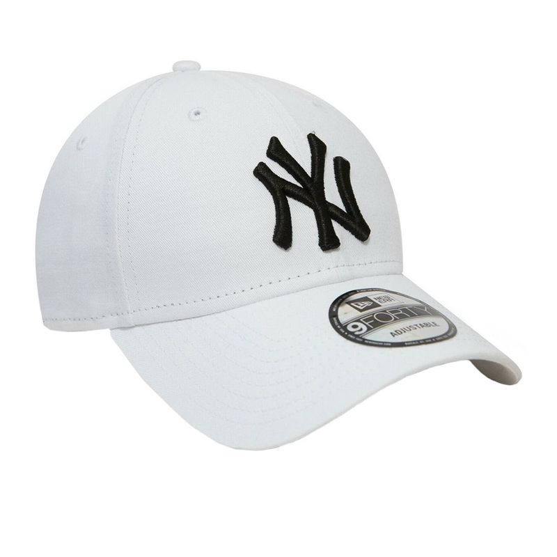 New Era Mlb League Basic Ny Yankee White Cap