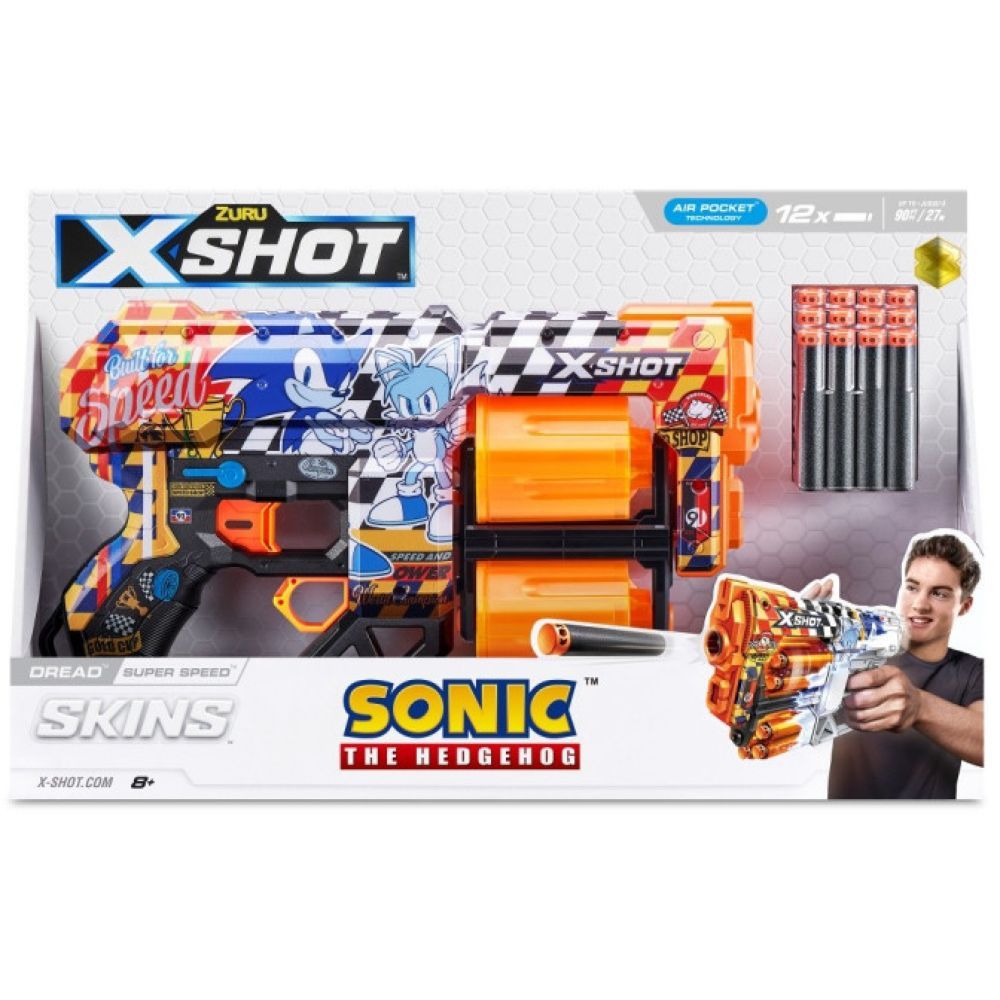 X-Shot Skins Dread Sonic (12 Darts)-206