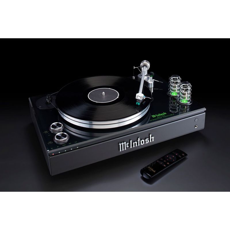 Mcintosh MTI100 Integrated Belt-Drive Turntable with Built-in Preamp - Black