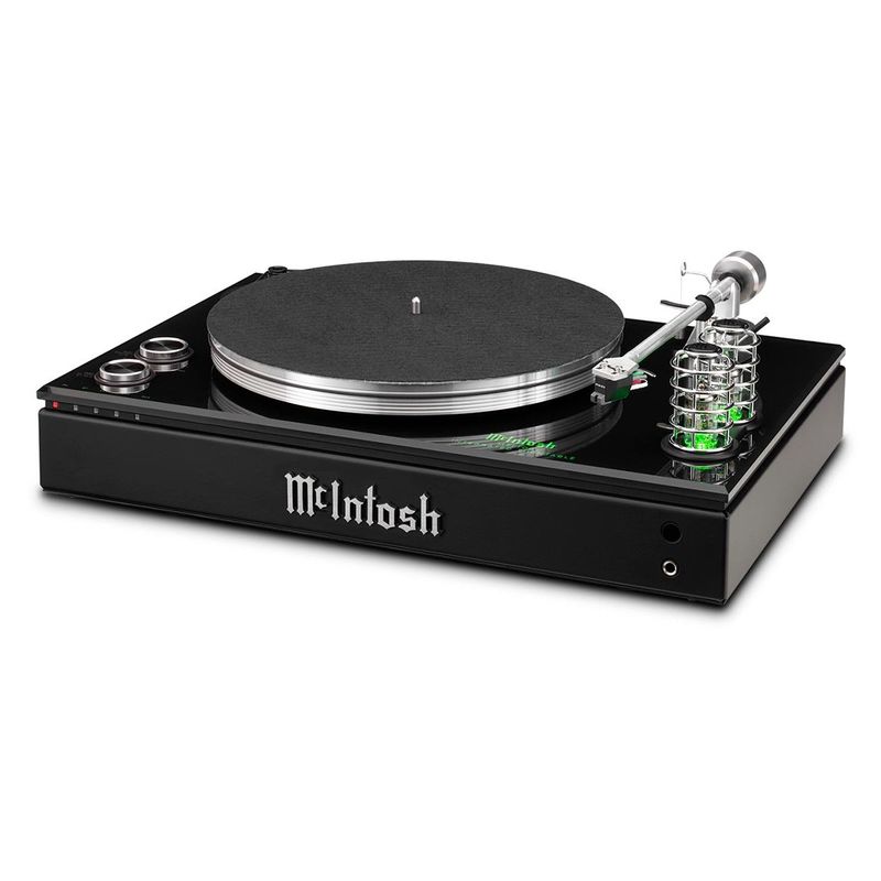 Mcintosh MTI100 Integrated Belt-Drive Turntable with Built-in Preamp - Black