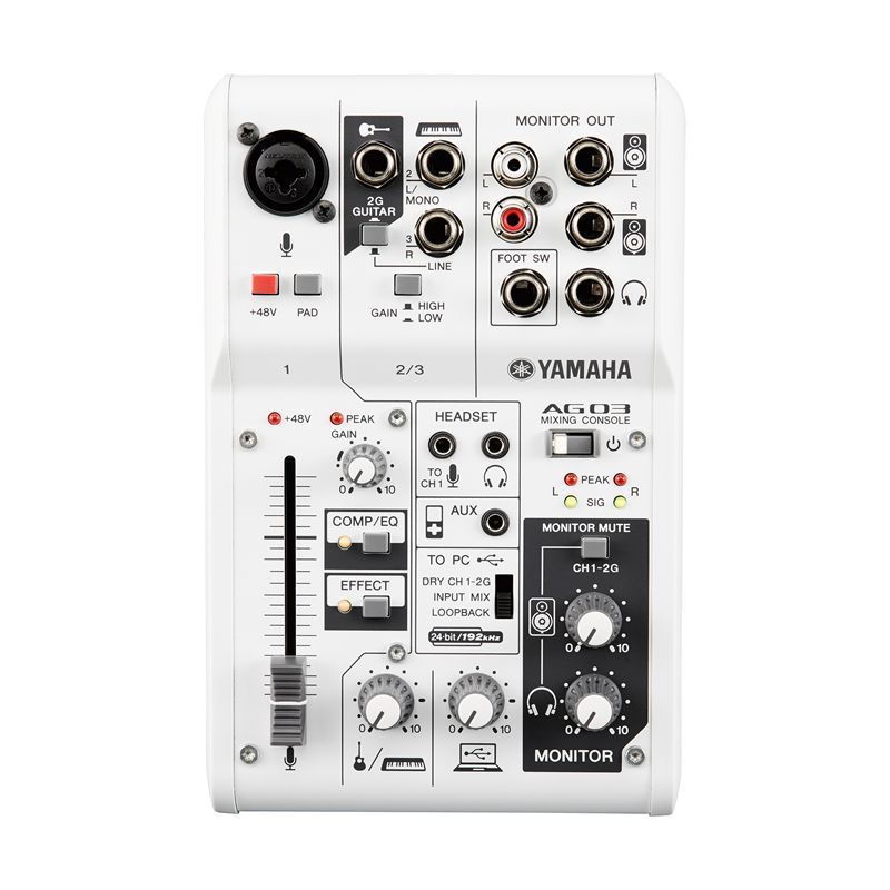 Yamaha Mixing Console AG03 Yamaha Mixing Console AG03