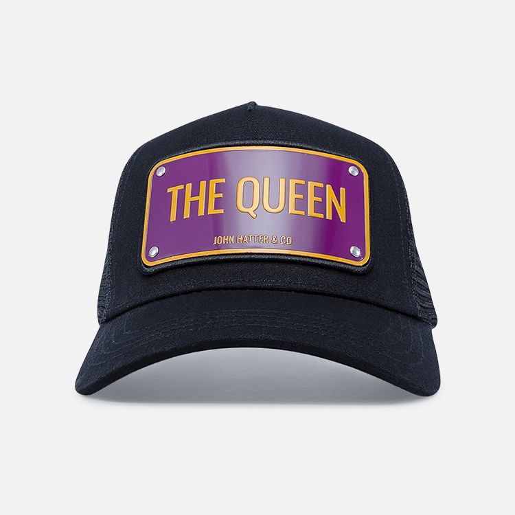 John Hatter & Co The Queen Unisex Cap Black