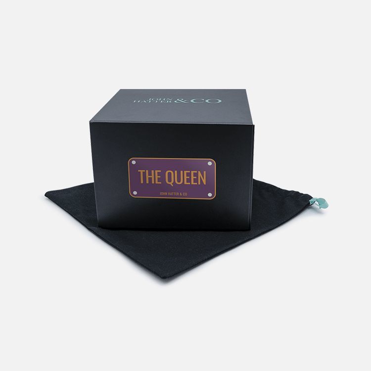 John Hatter & Co The Queen Unisex Cap Black