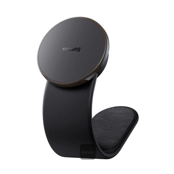 Baseus C02 Pro Series Magnetic Wireless Charging Car Mount - Cluster Black