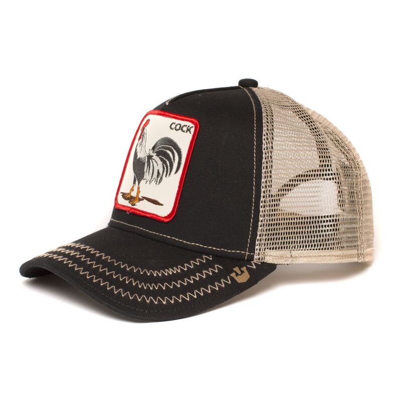 Goorin Rooster Unisex Trucker Cap Black