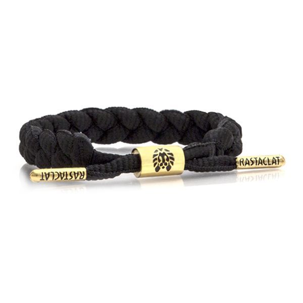 Rastaclat Onyx II Braided Men's Bracelet Black Rastaclat Onyx II Braided Men's Bracelet Black