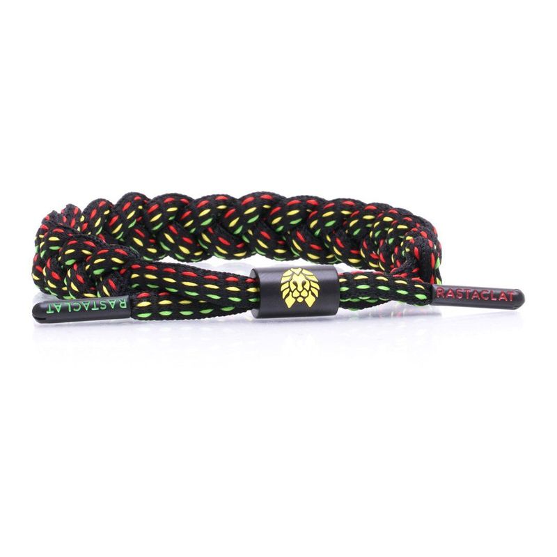 Rastaclat Rasta Braided Men's Bracelet Red/Yellow/Green