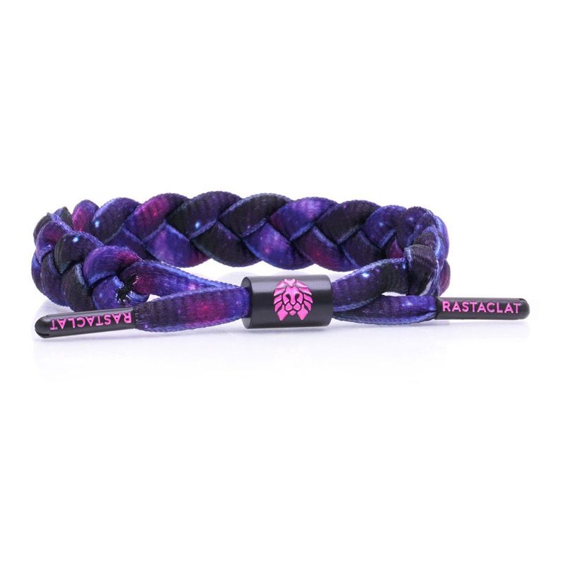 Rastaclat Galaxy Braided Men's Bracelet Purple Rastaclat Galaxy Braided Men's Bracelet Purple