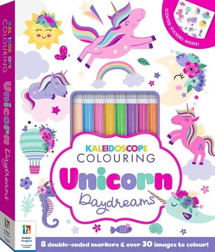 Kaleidoscope Colouring Kit: Unicorn Daydreams