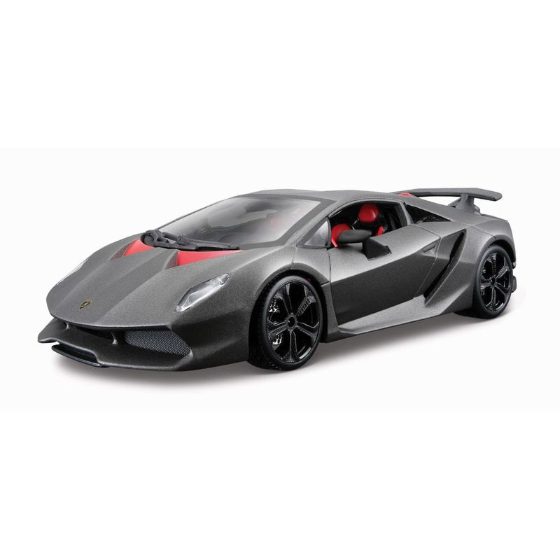 BBurago Lamborghini Sesto Elemento Black 1.24 Scale Model Car