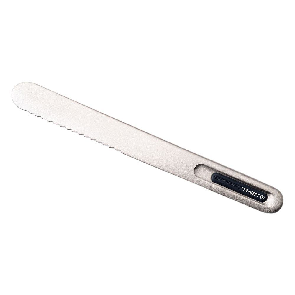 Spreadthat II Wave Butter Knife Silver/Black Insert