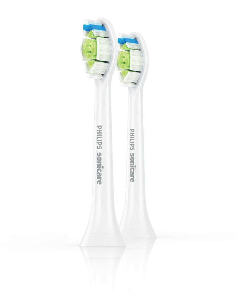 PHILIPS Sonicare DiamondClean Standard White Sonic Toothbrush Heads (2 Pack)