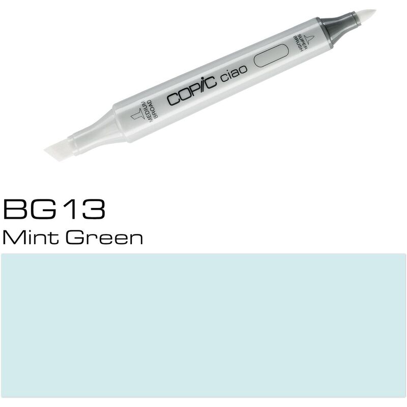 Copic Ciao Refillable Marker - BG13 Mint Green