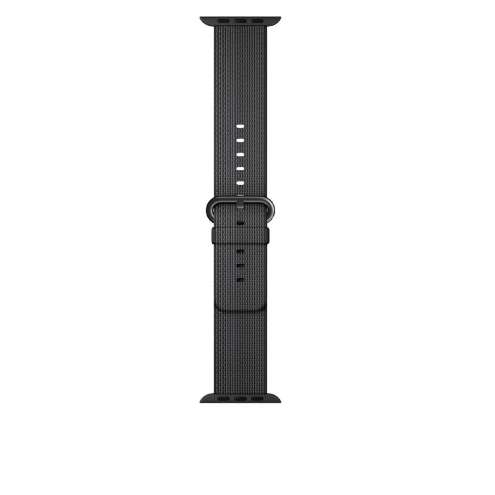 Apple Black Nylon Band Apple Watch 38mm (Compatible with Apple Watch 38/40/41mm)