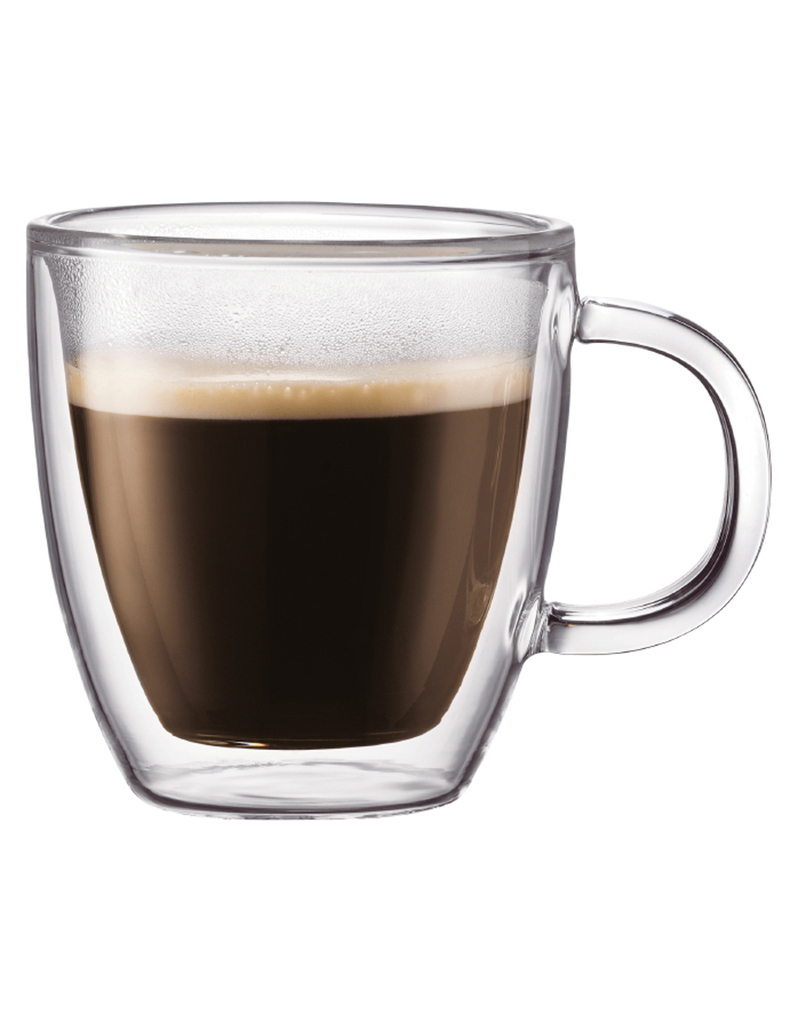Bodum Bistro Double Wall Mug 0.14L (Set of 2) Bodum Bistro Double Wall Mug 0.14L (Set of 2)