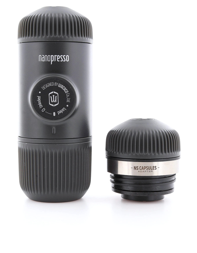 Wacaco Nanopresso Portable Espresso Machine Black + NS Adaptor Wacaco Nanopresso Portable Espresso Machine Black + NS Adaptor