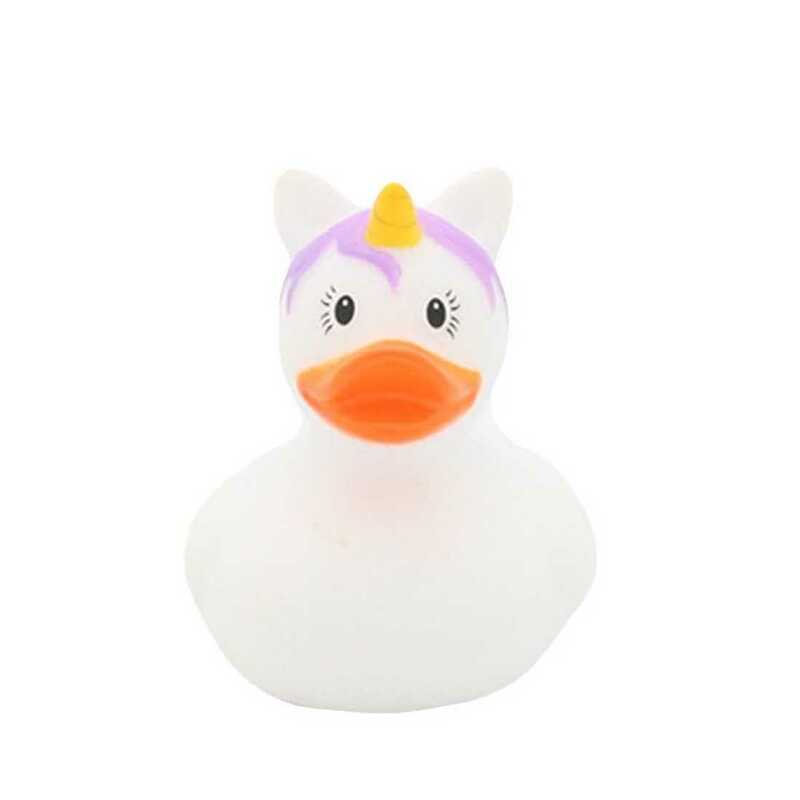 Lilalu Mini White Unicorn Duck