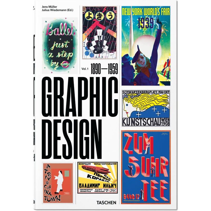 The History of Graphic Design. Vol. 1 (1890-1959) | Jens Muller / Julius Wiedemann