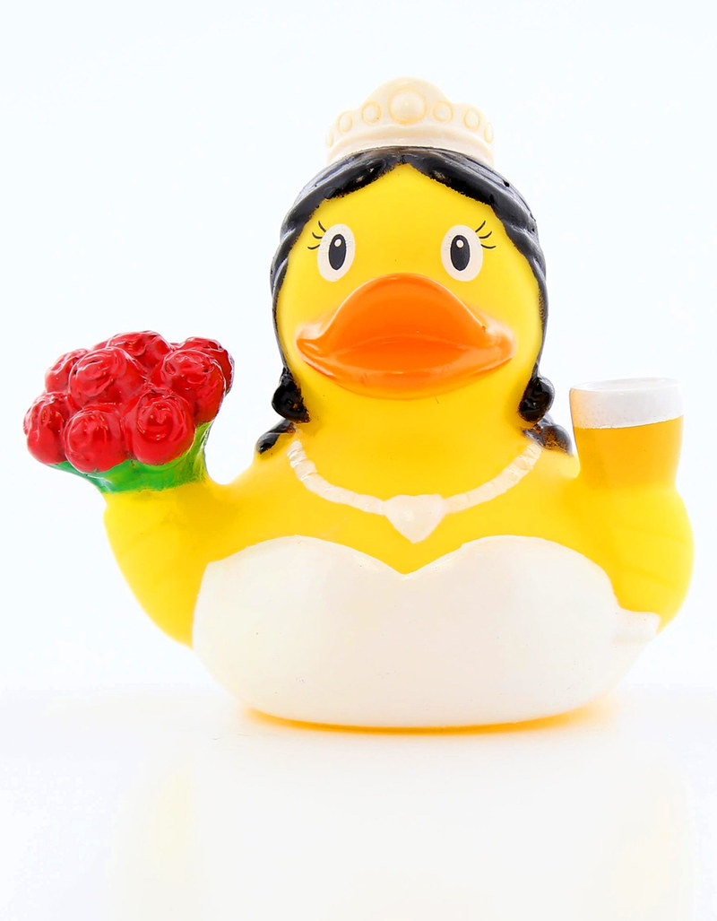 Lilalu Mini Bride Rubber Duck-Design