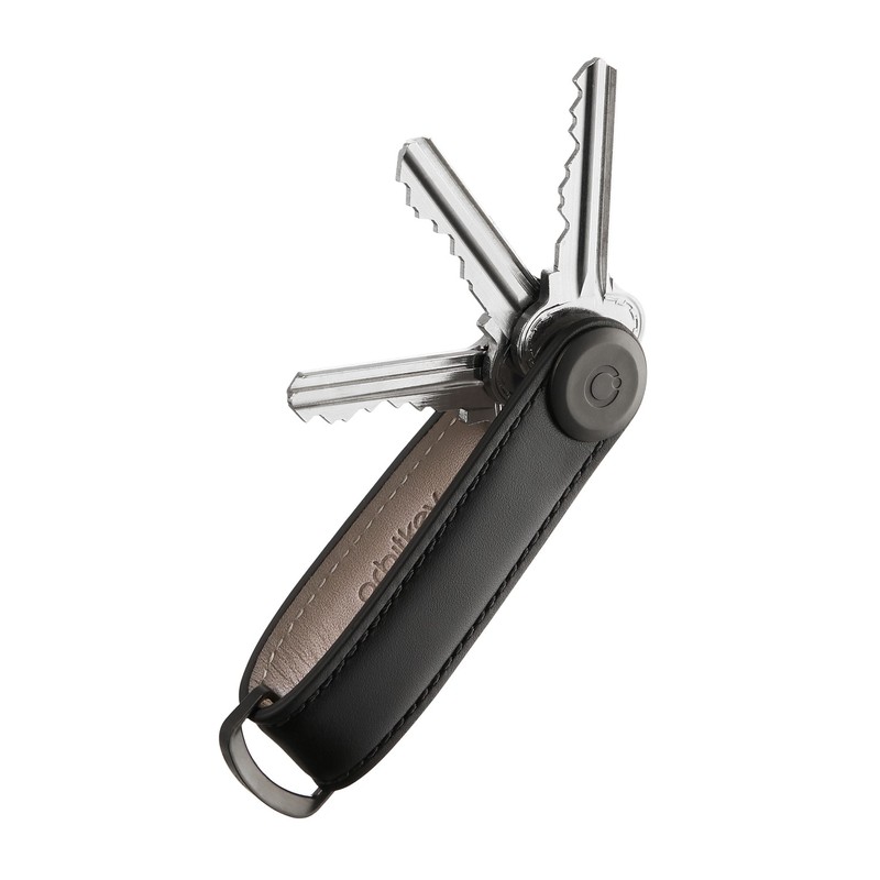 Orbitkey 2.0 Leather Key Organizer Black